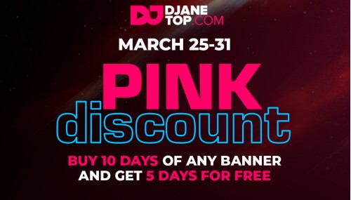 Image publishing: PINK DISCOUNT
