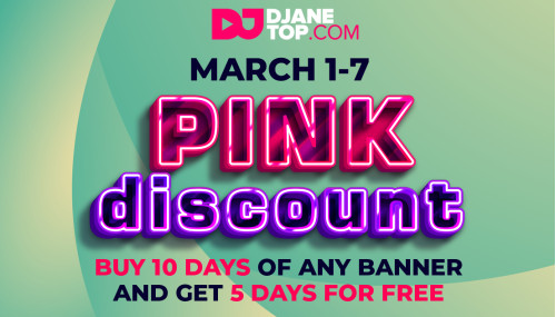 Image publishing: PINK DISCOUNT